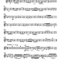 Petite musique dansante (Little dancing music) - B-flat Clarinet 1