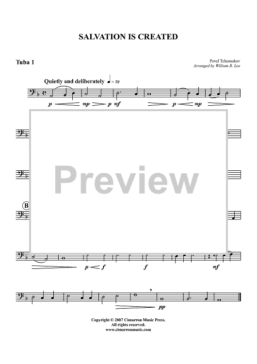 Salvation is Created - Tuba 1