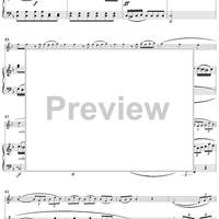 Violin Sonata in F Major, K55 - Piano Score