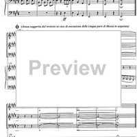 Agnus Dei E Major - Full Score