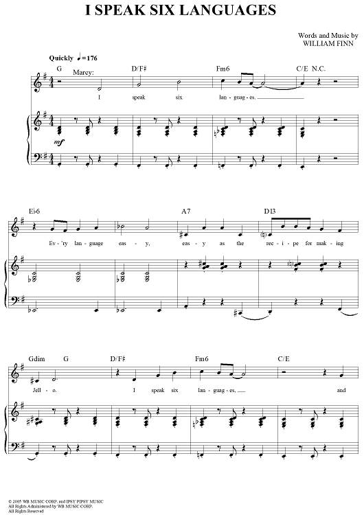 I Speak Six Languages