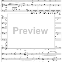 Piano Quartet No. 2 in E-flat Major, Op. 87, Movt. 4 - Score