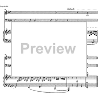 Intermezzo No. 4 - Score