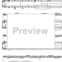 Concerto D Major - Score