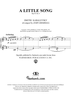A Little Song,  op. 27, no. 2