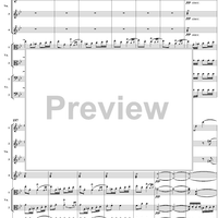 String Octet, Op. 20, Movement 3 - Score