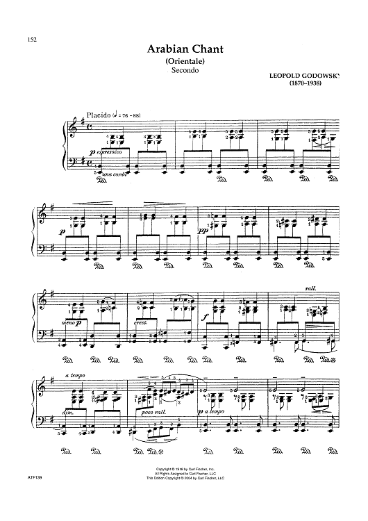 Arabian Chant (Orientale)