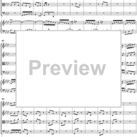 Clavier Concerto No. 5 in F Minor, Movement 3 - Score