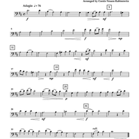 Chamber Suite in D Major for Cello Quartet or Choir - Cello 3