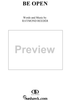 Be Open