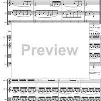 5 Minuets D89 - Score