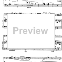 Quatre Morceaux d'Eglise - Score