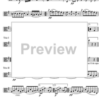 5 Minuets D89 - Viola