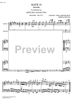 French Suite  6 E Major BWV 817 - Score