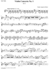 Violin Concerto No. 1 - Violin