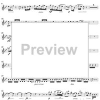 Quintet in C Minor - Clarinet