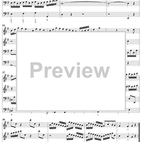 Quartet in G major - Full Score