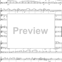 String Trio in B-flat major, Op. 2 No. 1 - Score