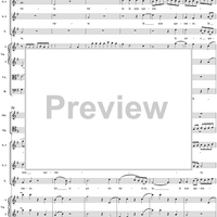"Tutte, tutte le mie, le mie speranze", No. 9 from "Davidde Penitente", K469 - Full Score