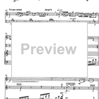 Destin (Symphonie à trois pour un drame) - Score