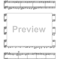 Selected Duets - From Handel’s Flute Sonatas - Score