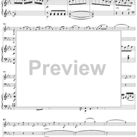Piano Trio in E-flat Minor, HobXV/31 - Piano Score