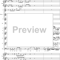 Fecit potentiam (Chorus), No. 7 from "Magnificat in D Major" - Full Score