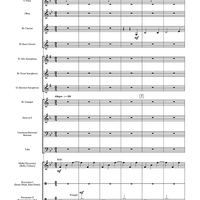 Fantasia on "Three Ships" - Conductor's Score