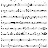 String Quartet in D Major, Op. 50, No. 6 - Viola
