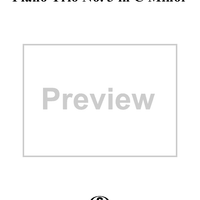 Piano Trio No. 3 in C Minor, Op. 1, No. 3 - Violin