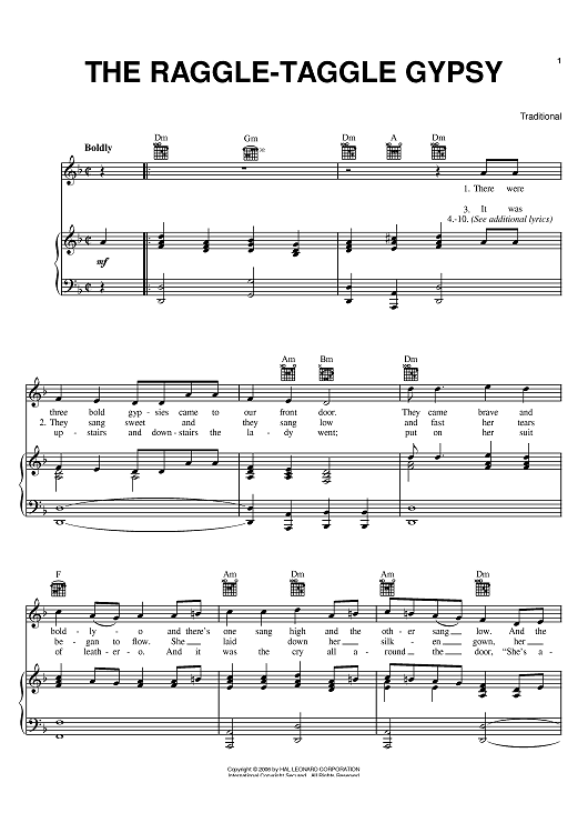 The Raggle Taggle Gypsy