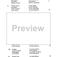 Altissima luce col grande splendore - Score