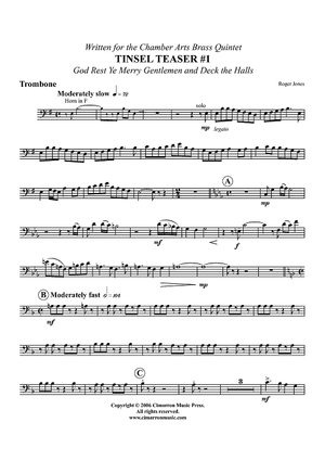 Tinsel Teaser #1 - Trombone