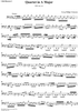 Quartet in A major - Cello/Bassoon 1