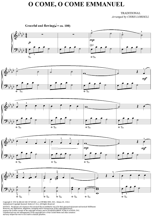 O Come, O Come Emmanuel