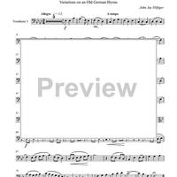 Praise to the Lord - Trombone 3