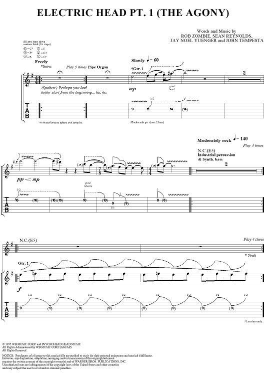 Electric Head Pt. 1 (The Agony)