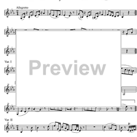 Sonata No.33 Eb Major KV481 - Violin