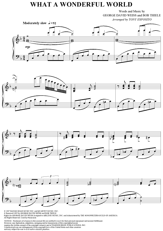 What a Wonderful World