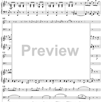 Piano Trio No. 6 in G Major K564 - Piano Score