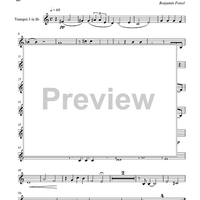 Adagio for Brass - Trumpet 3 in B-flat