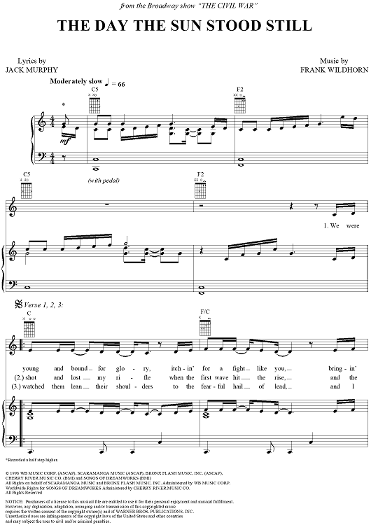 The Day the Sun Stood Still