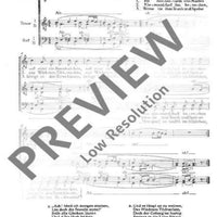 Zwei französische Vokslieder - Choral Score