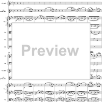 Clarinet Concerto in A Major, K622 - Movement 2 - Full Score