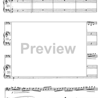 Concerto D Major - Score