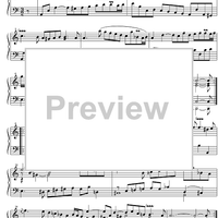 Suite a minor BWV 818a