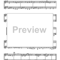 Selected Duets - From Handel’s Flute Sonatas - Score