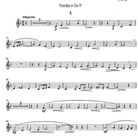 3 pièces sur des chorals de Noël - Trumpet 2