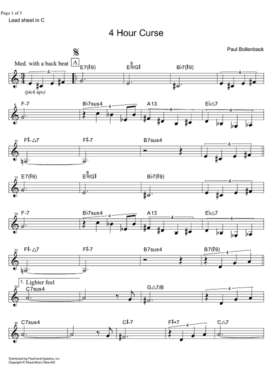 4 Hour Curse - C Instruments