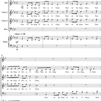 Chandos Te Deum in B-flat Major, HWV281: No. 4, Thou Art the King of Glory, O Christ